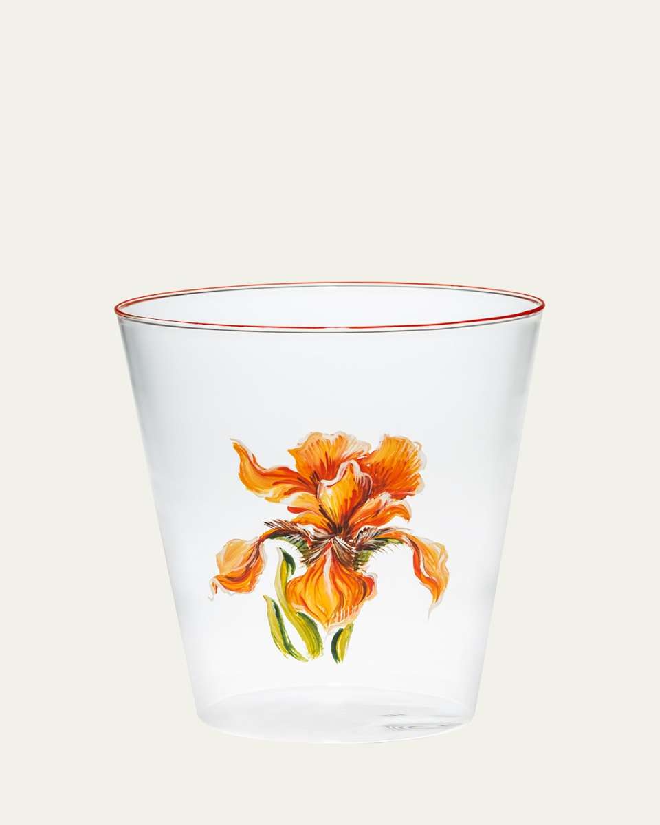 Orchid Drinking Glass, 12 oz.